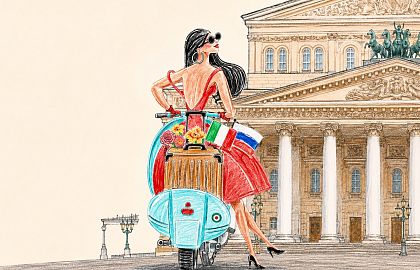 Бранч с экскурсионной программой «Приключения итальянцев в Москве»
