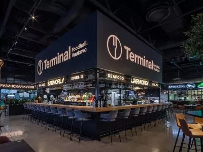 Terminal Foodhall. Vnukovo — 15 гастрономических маршрутов под одной крышей