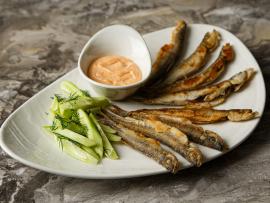 Сезон ладожской корюшки в ресторане «ERWIN.РекаМореОкеан»