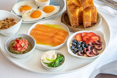 Завтраки в ресторане Atlantica Seafood
