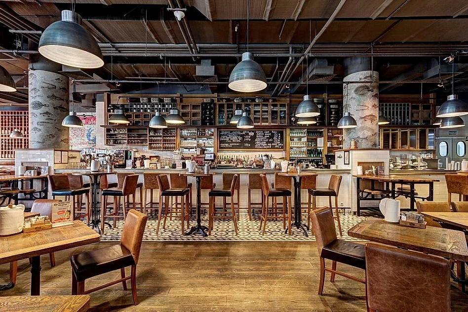 Boston Seafood & bar  - средний счет  3000-4000р