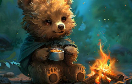 В гости к милому Мишке