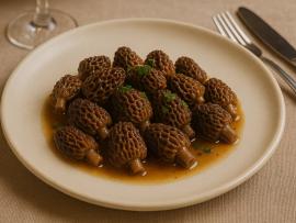 Сезон сморчков в ресторане «ERWIN.РекаМореОкеан»