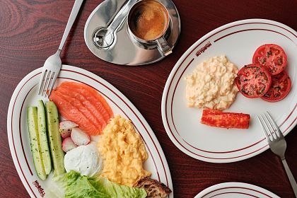 Завтраки в ресторане Культура встречи