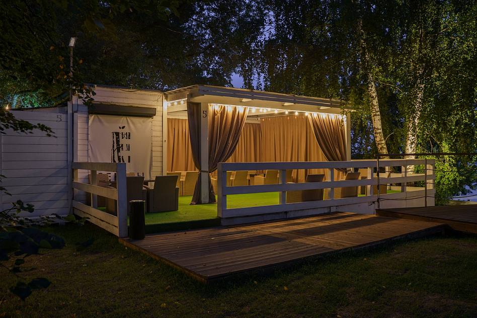 Берёзы парк - специальное оборудование экран