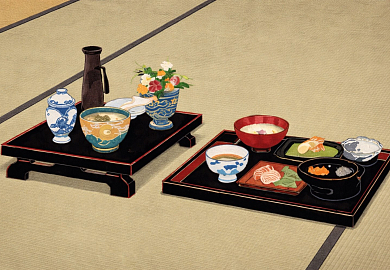 Традиционный обед Кайсэки