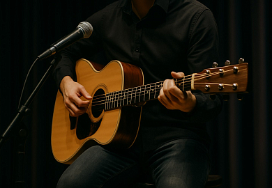 Гитарист Дмитрий Спиваковский