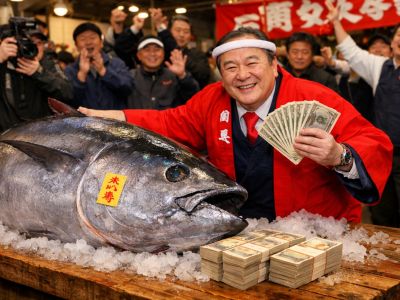 Самая дорогая рыба в мире продана за чуть больше чем 134 000 руб.