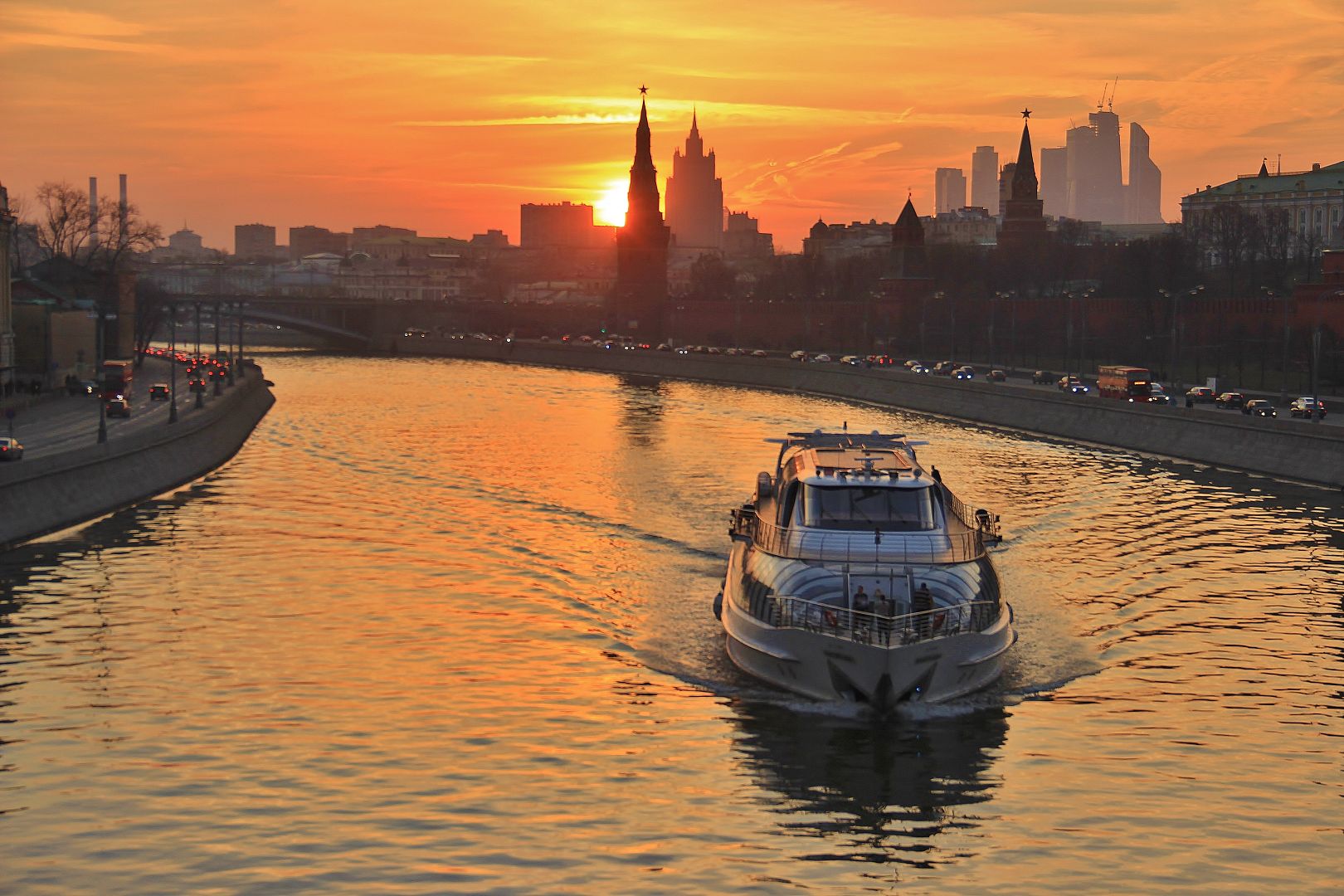 Речная прогулка Москва Сити