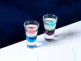 Новые молекулярные коктейли в Atlantica Seafood