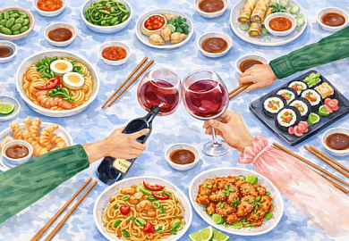 Паназиатский гастрономический ужин