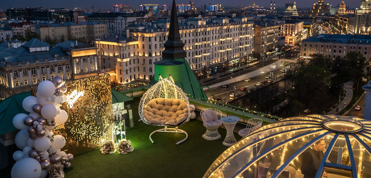 7SKY - Мероприятия на крыше в центре Москвы - фотография № 10