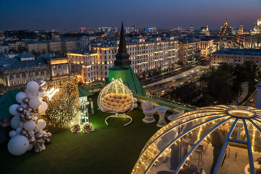 7SKY - Мероприятия на крыше в центре Москвы - фотография № 10