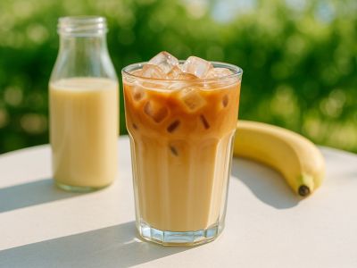 Как приготовить банановый кофе — корейский напиток, покоривший мир