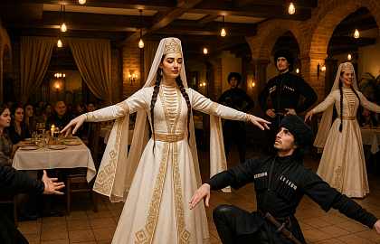 Вечер кавказских танцев