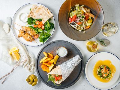 Дегустация на террасе Plaza Garden Café