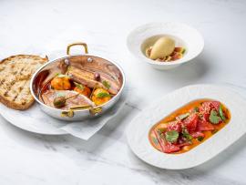 Сет для РРФ в ресторане Atlantica Seafood