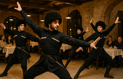 Вечер кавказских танцев