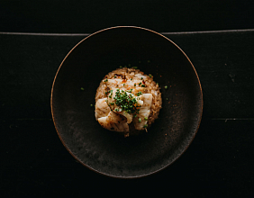 Жареный рис с кальмаром