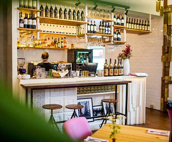 Corner cafe