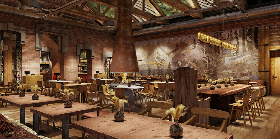 Горыныч (1905 года) - кухня русская