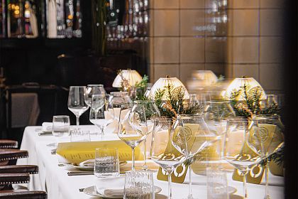 Новогодние корпоративы в ресторане Шануар