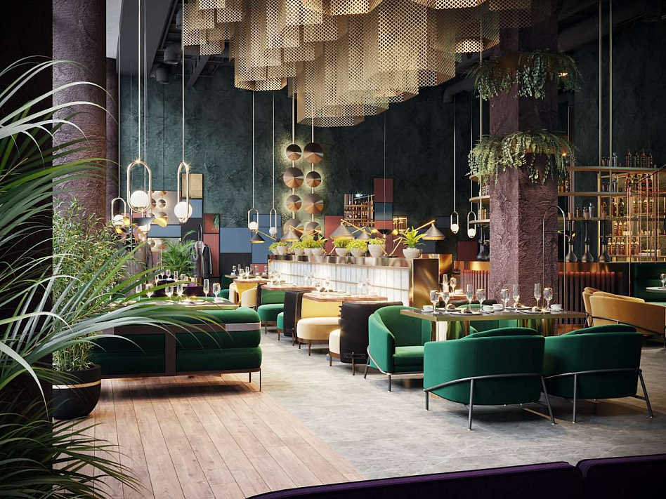 MOS lounge&bar (Метрополис) - фотография № 2 (фото предоставлено заведением)