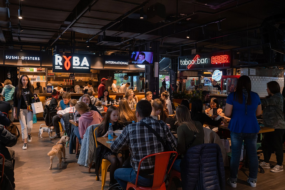 Рынок на Ленинском - средний счет  1000-1500р.