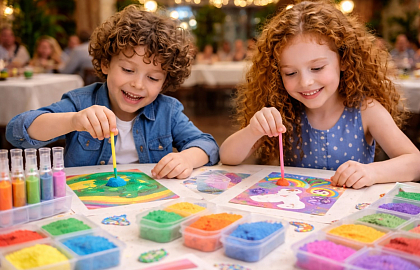 Детский мастер-класс «Аквамозайка»