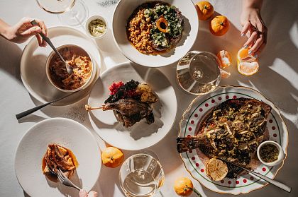Доставка к новогоднему столу в ресторане ENO bistro