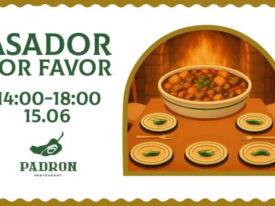 Традиционный Asador por favor в Padron